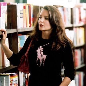 Ralph Lauren pink pony cashmere sweater